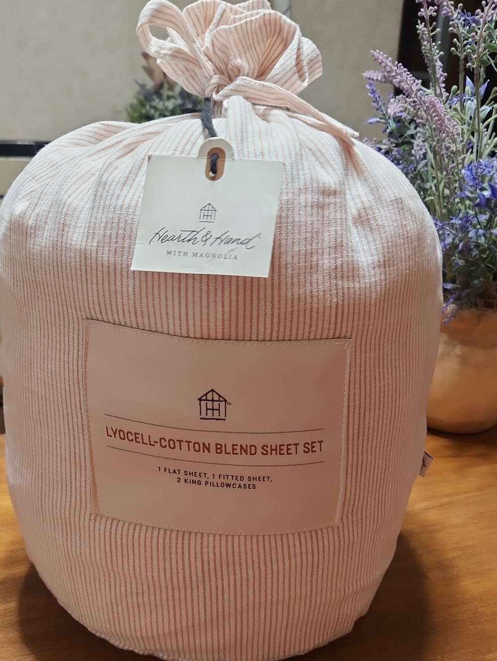 Lyocell Cotton Blend King Size Sheet Set - Picture 9 of 9